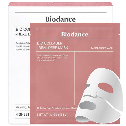 Bio Collagen Mask – Skin Reset for Instant Glass Skin | Anti-Ageing, Hydration Power, Firm & Glow Boost (PACK OF 2 UNITS)